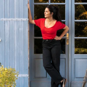 Body croisé Coquelicot