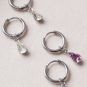 VINTAGE GLORY Boucles d'Oreilles Olivia Argenté