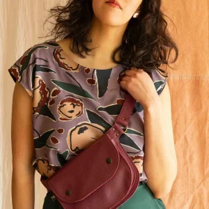 KAZAK Sac Pochette Amaru - Magenta