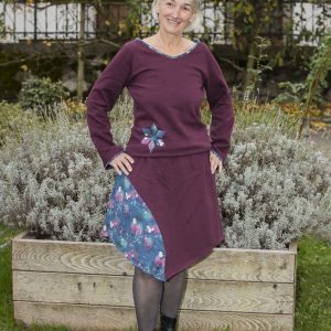 Jupe à découpe pointe Songes d’une nuit d’Hiver