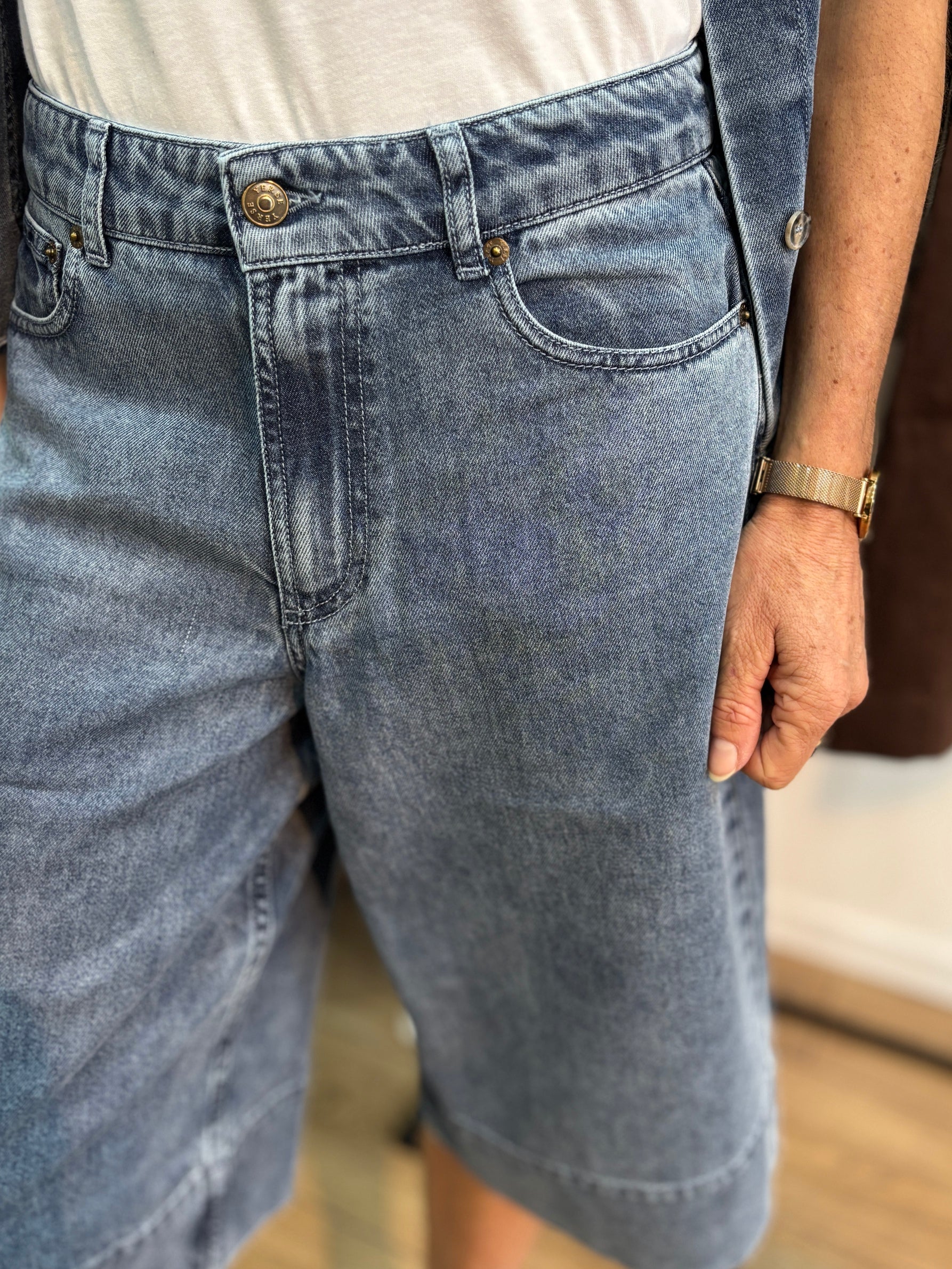 Bermuda en jean - YERSÉ – Image 4