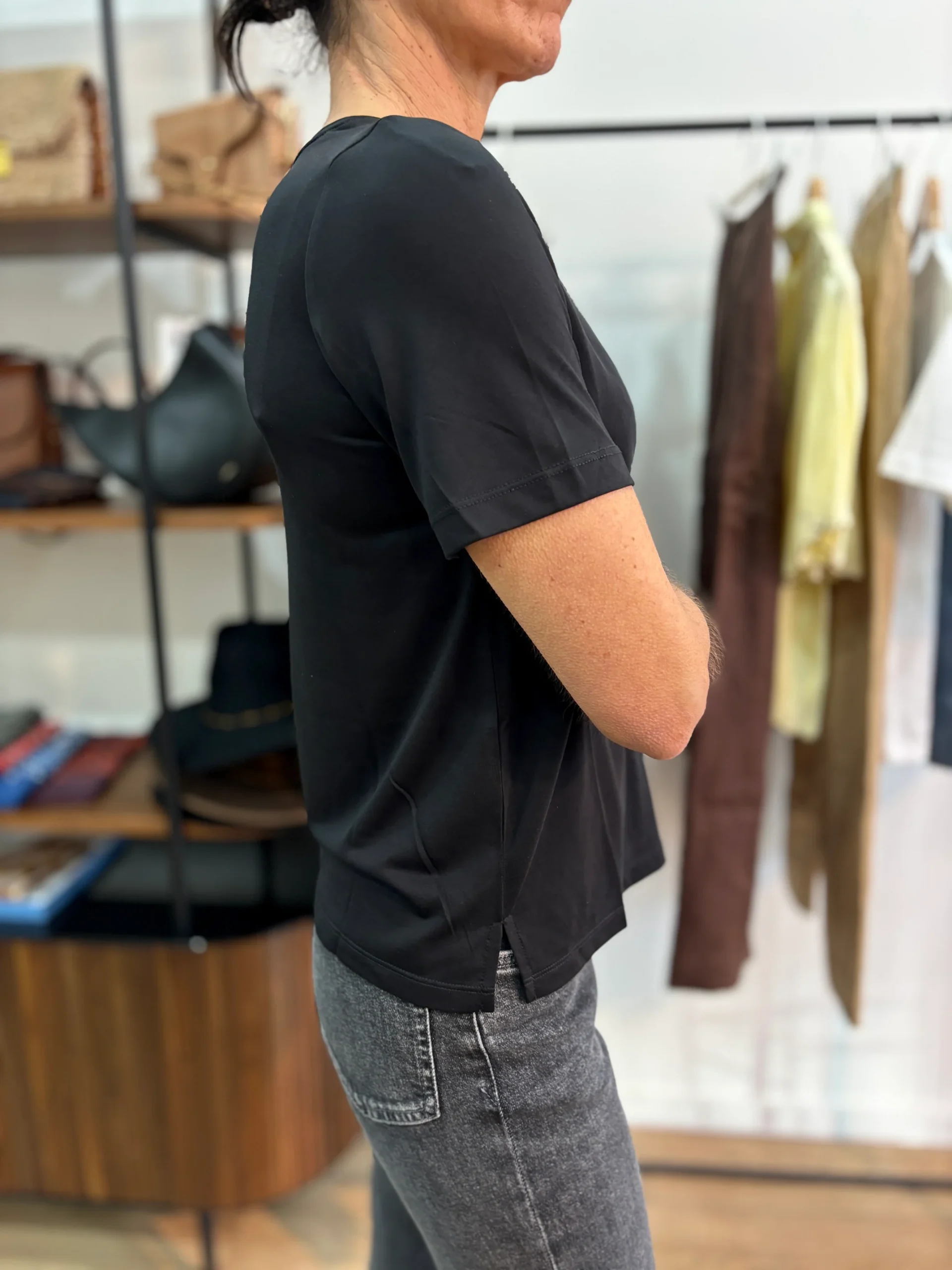 T-shirt col rond - YERSÉ – Image 4