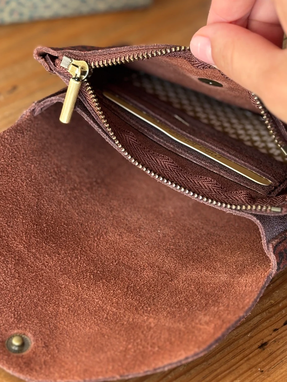 Pochette Monyl X Pa Léopard - MILA LOUISE – Image 3