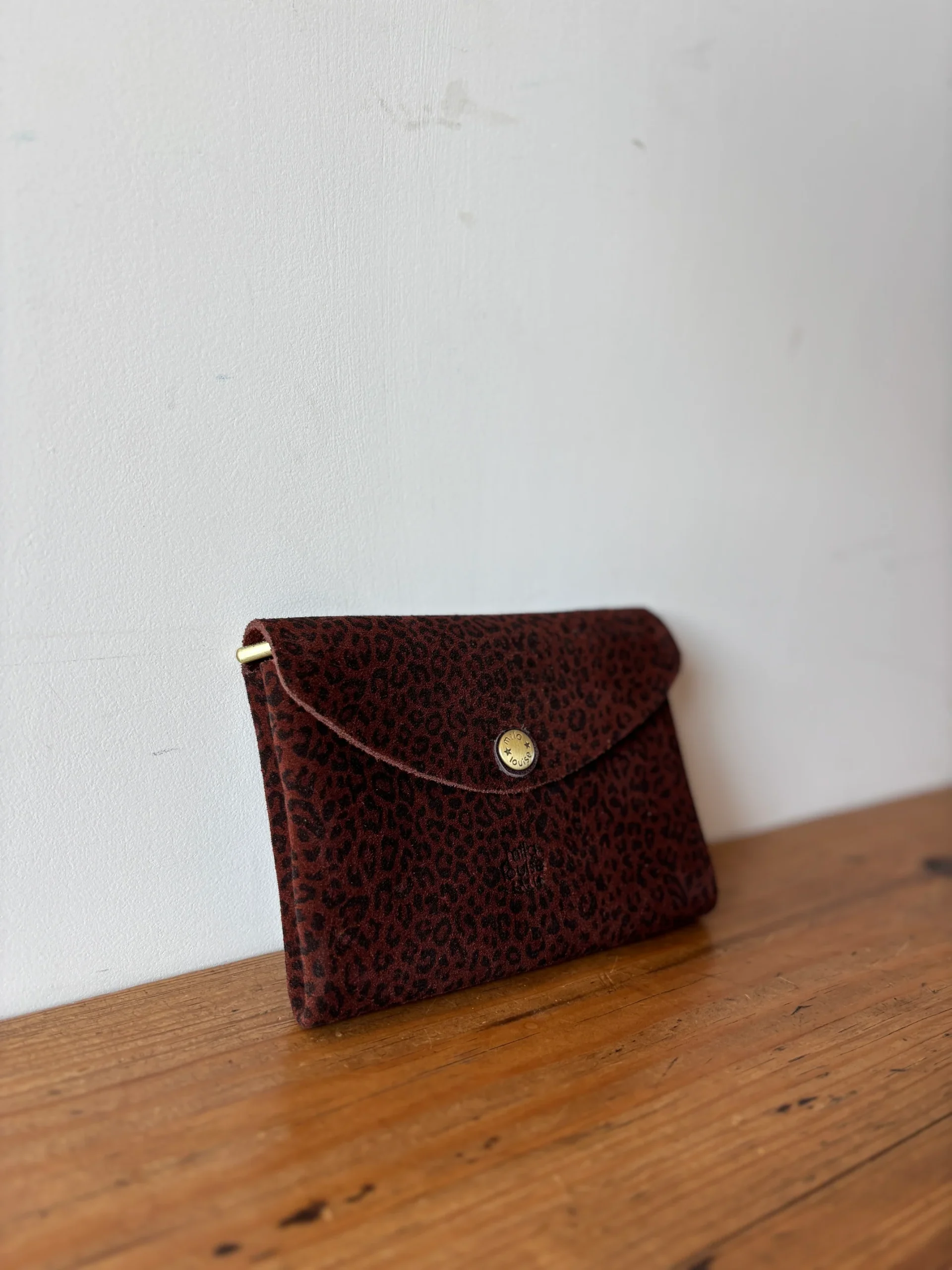 Pochette Monyl X Pa Léopard - MILA LOUISE – Image 6