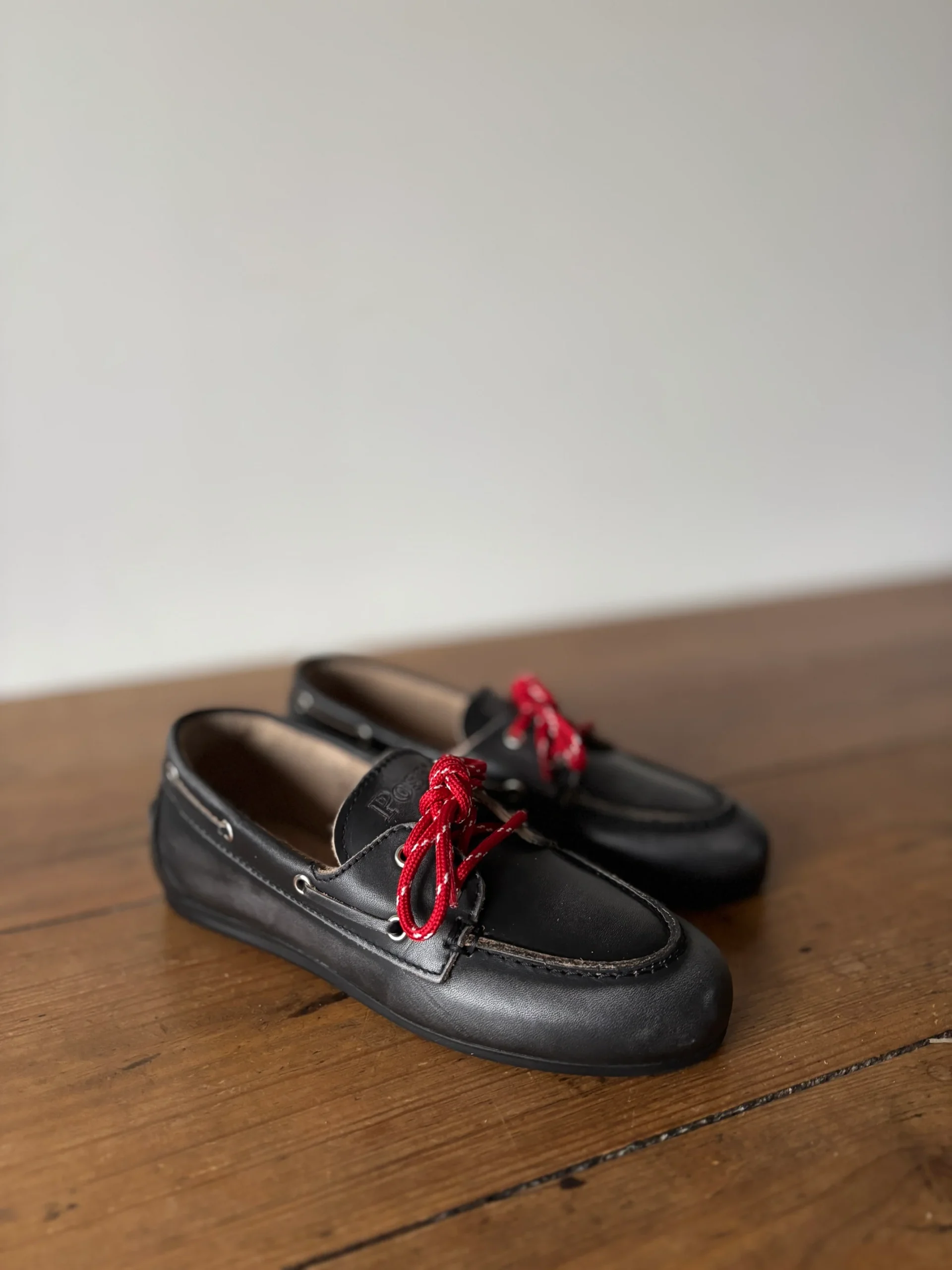 Boat Loafer Brushed Black - POSA – Image 3