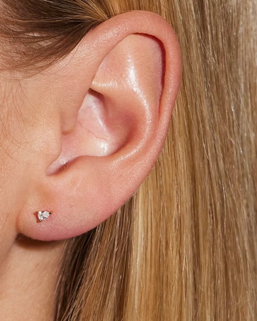 Boucles d'oreilles "STUD NO.5" - EMILIA By BON DEP – Image 2