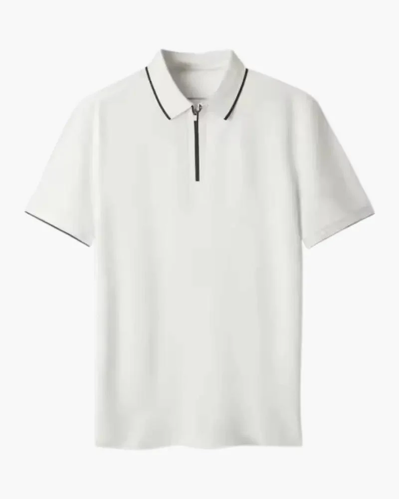 Polo à zip Ridgeway