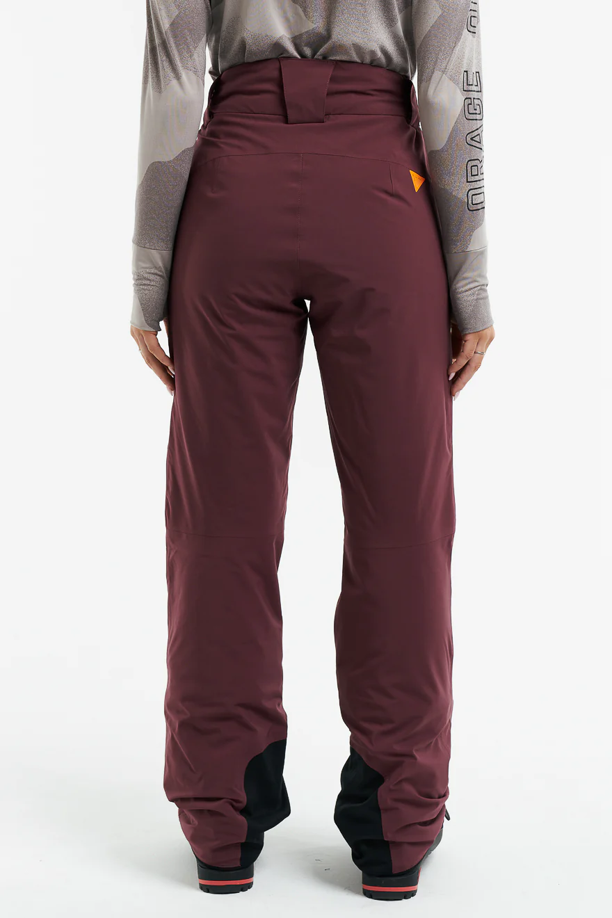 Pantalon isolant Chica - Cerise foncée – Image 3