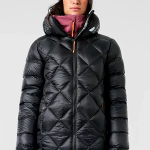 Parka en duvet Whitecap pour femme - Noir