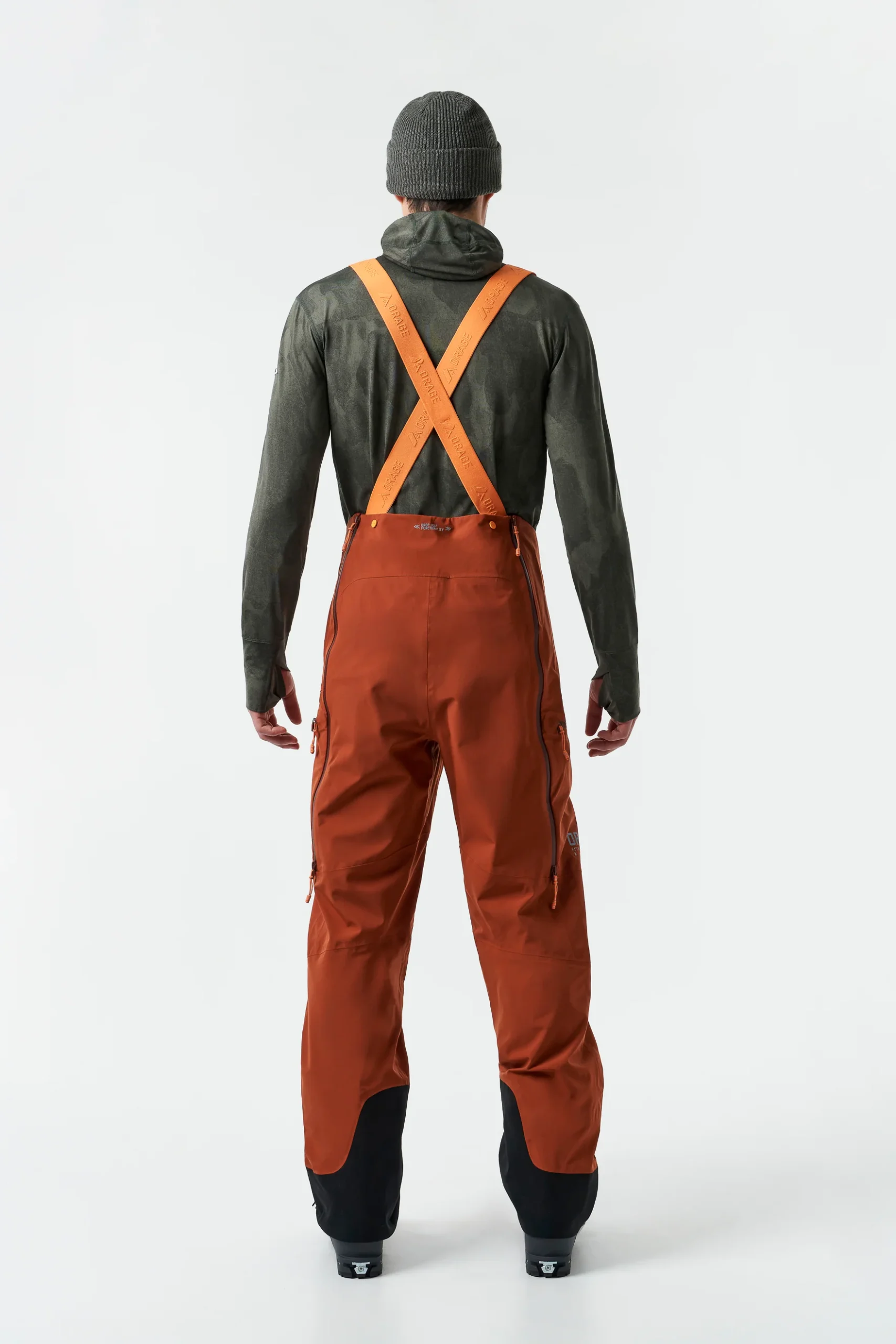 Salopette légère MTN-X Grade 3L pour homme - Terre cuite foncée – Image 3