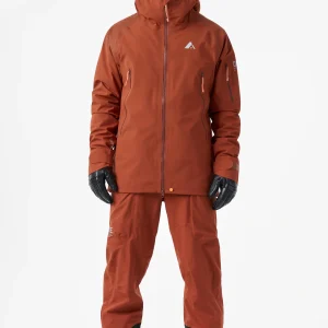 Veste légère MTN-X Glacier 3L pour homme - Terre cuite foncée