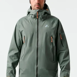 Veste légère MTN-X Glacier 3L pour homme - Dark Leaf
