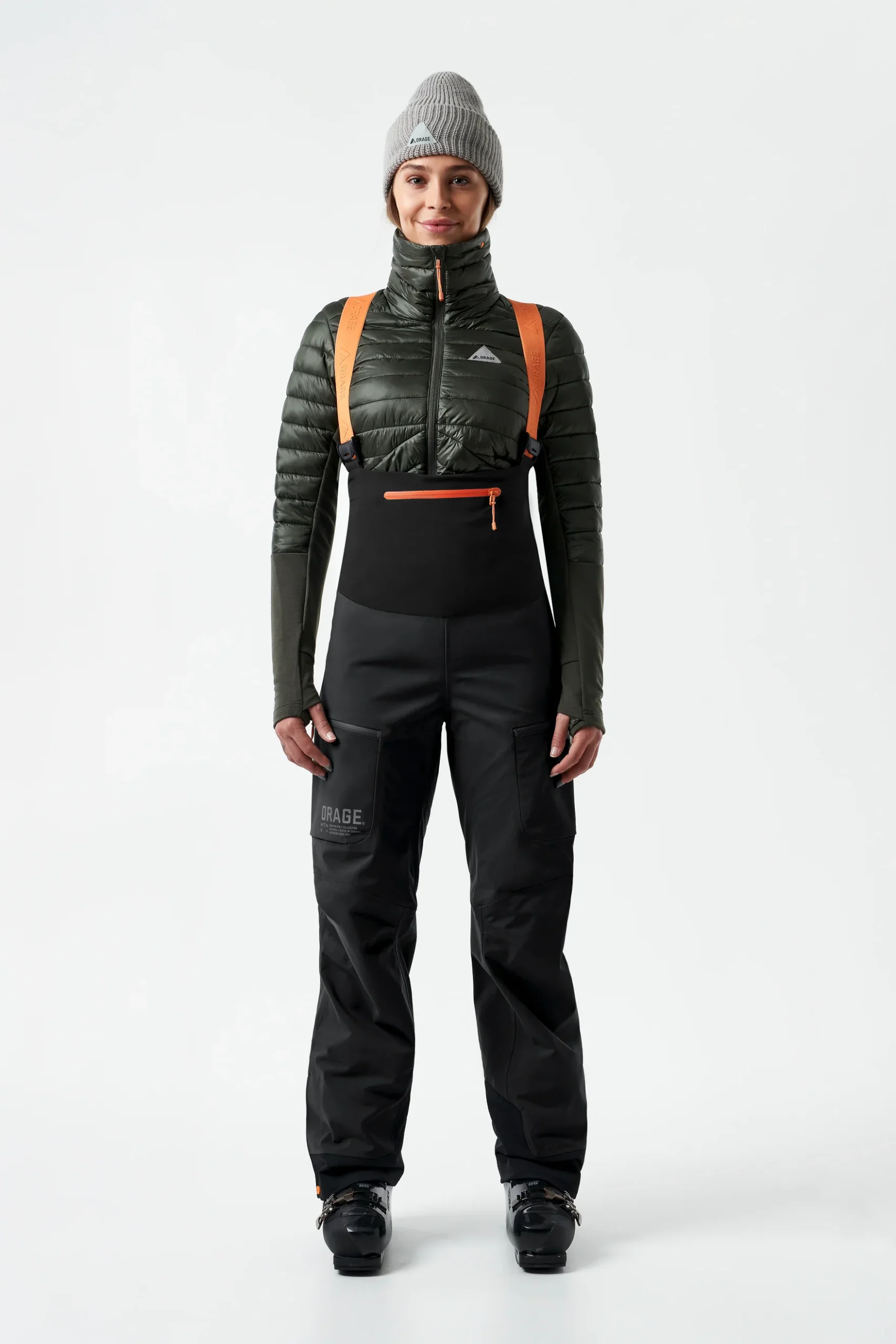 Bavoir Cliff 3L - Noir