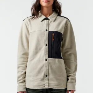 Chemise polaire unisexe Hunter - Bouleau foncé