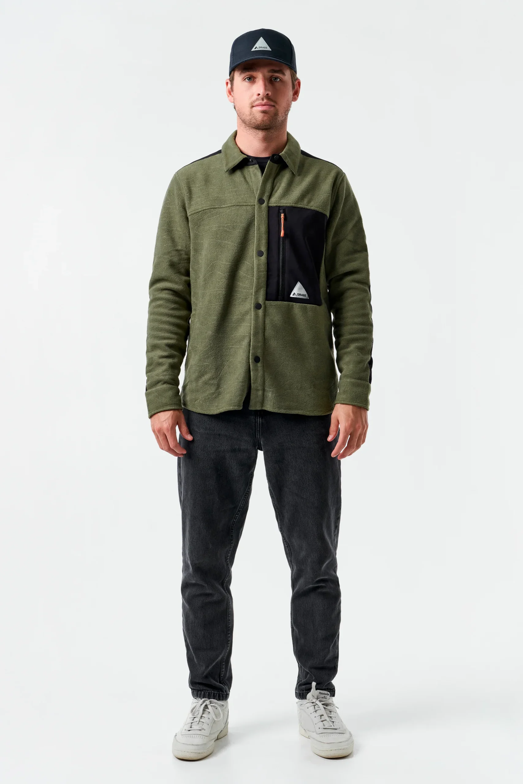 Chemise polaire unisexe Hunter - Feuille foncée