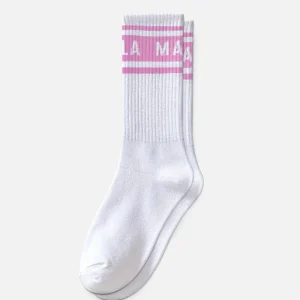 La Machine - Crew Socks - Giro Pink