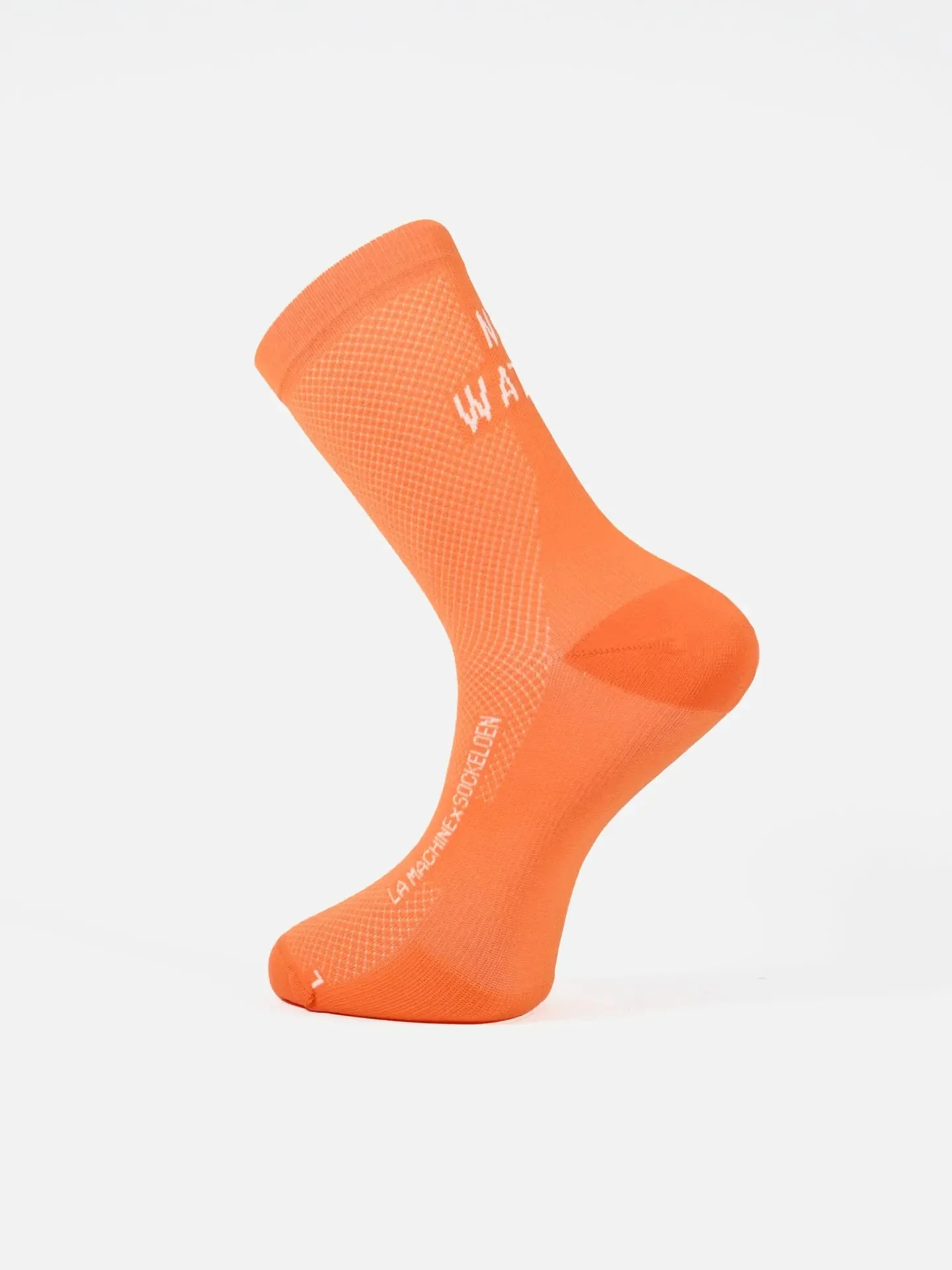 No Watts No Glory - Cycling Socks - Orange – Image 6