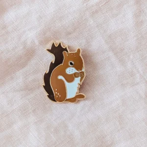 MIMI & AUGUST Épinglette - Écureuil