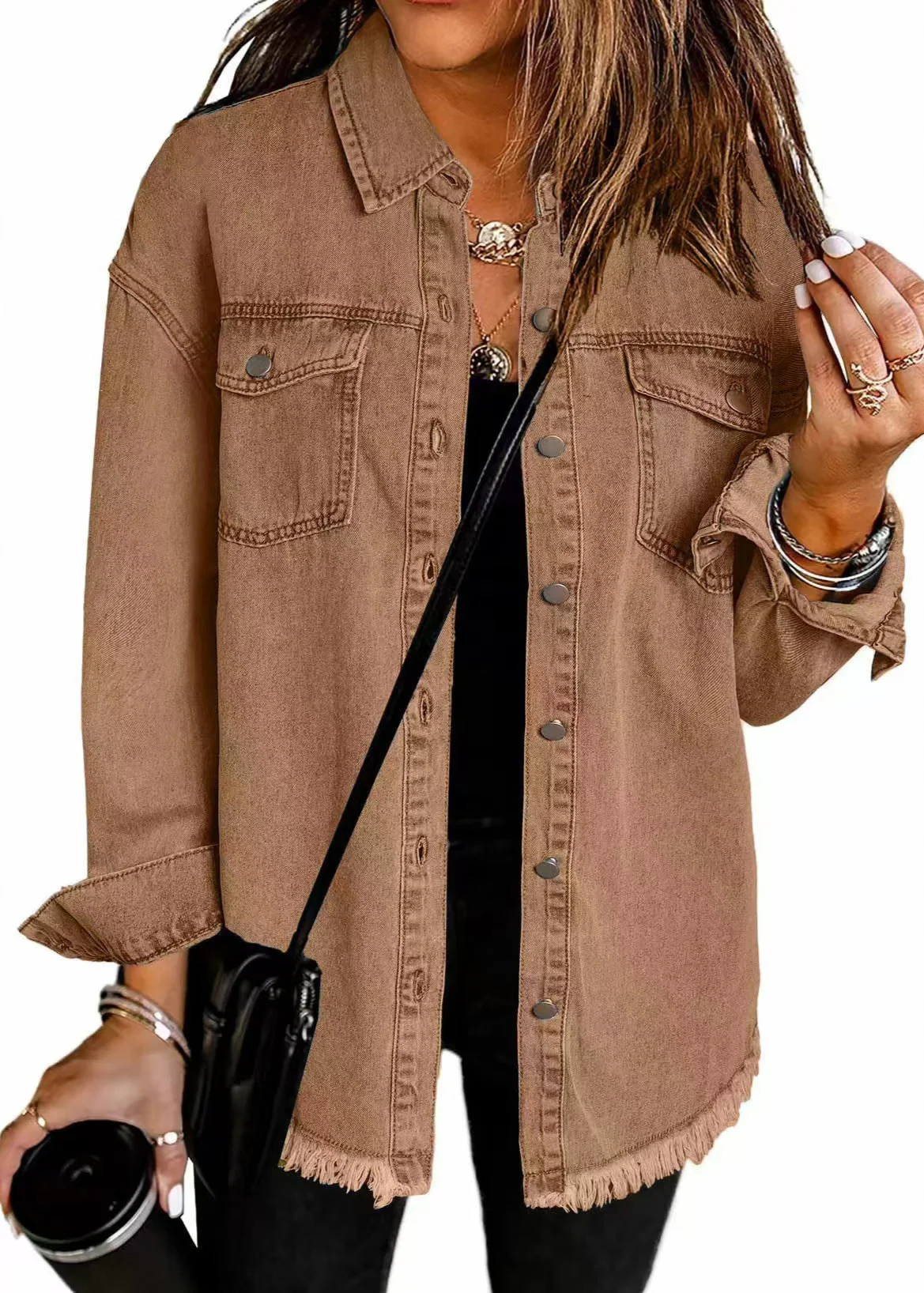 Jade ~ Veste en jean intemporelle et décontractée – Image 7