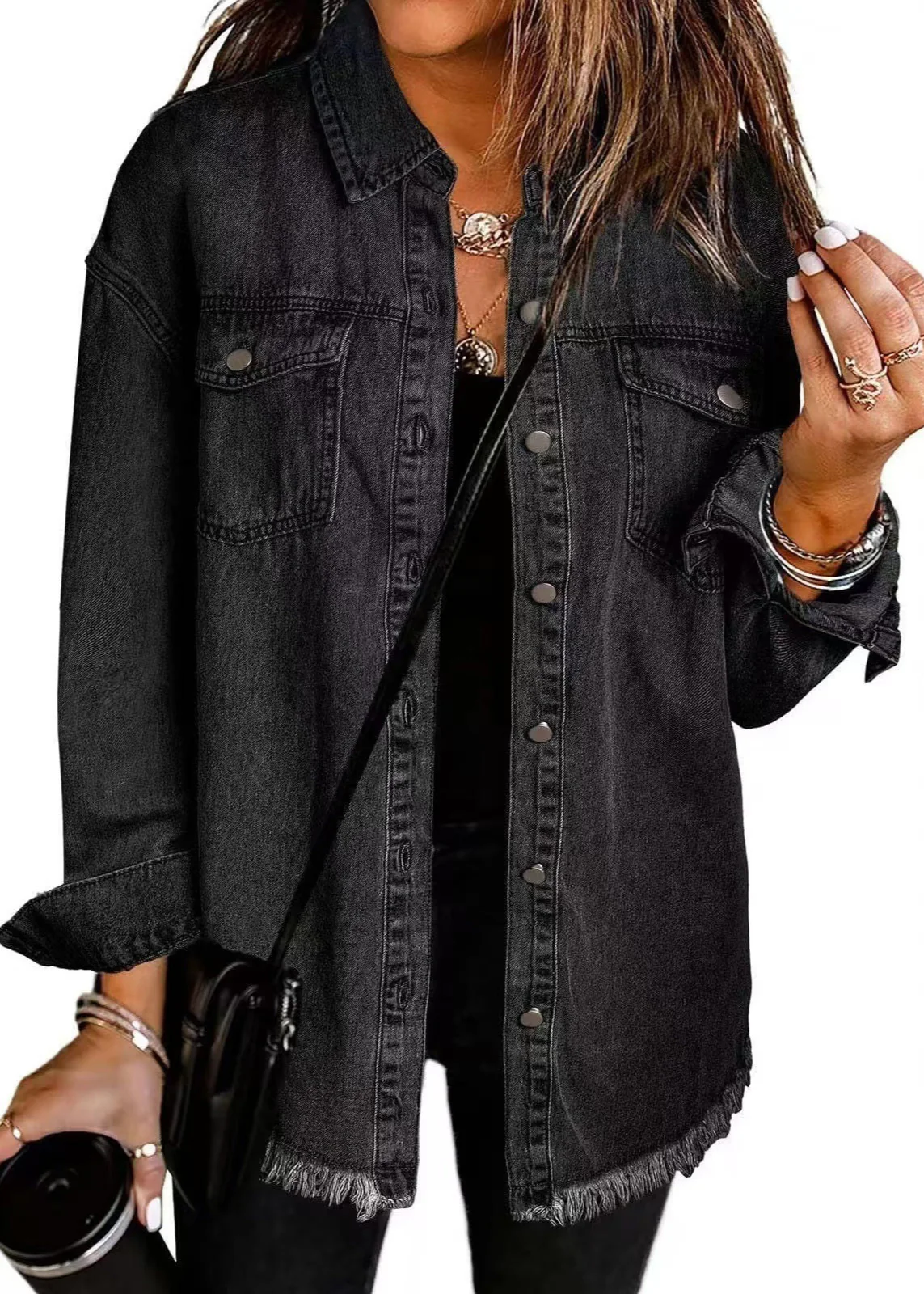 Jade ~ Veste en jean intemporelle et décontractée – Image 3