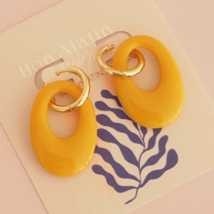 BON MATIN Boucles d'Oreilles Goldie