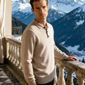 Polo 100 % cachemire