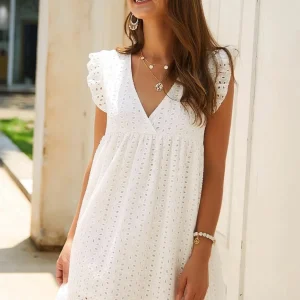 Camille ~ Robe en Coton avec Short Intégré et Poches