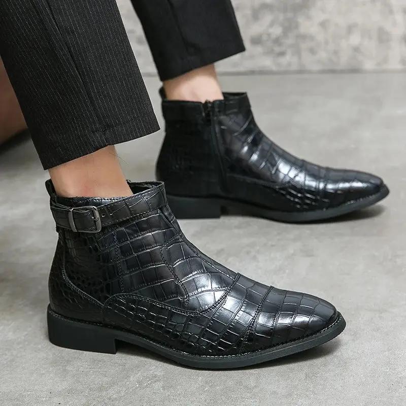 Dylan | Bottines en Cuir Synthétique avec Boucle – Image 6