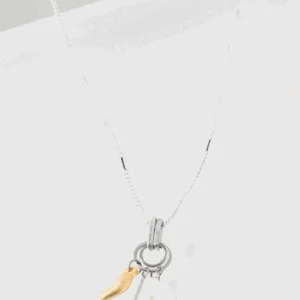 ANNE-MARIE CHAGNON Collier Emmett - Vert Outremer