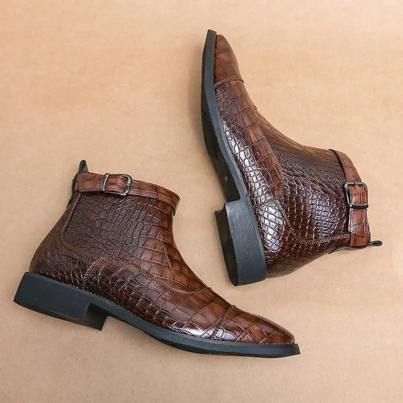 Dylan | Bottines en Cuir Synthétique avec Boucle – Image 7