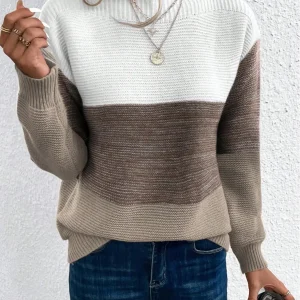 Fenella ~ pull en maille dégradée