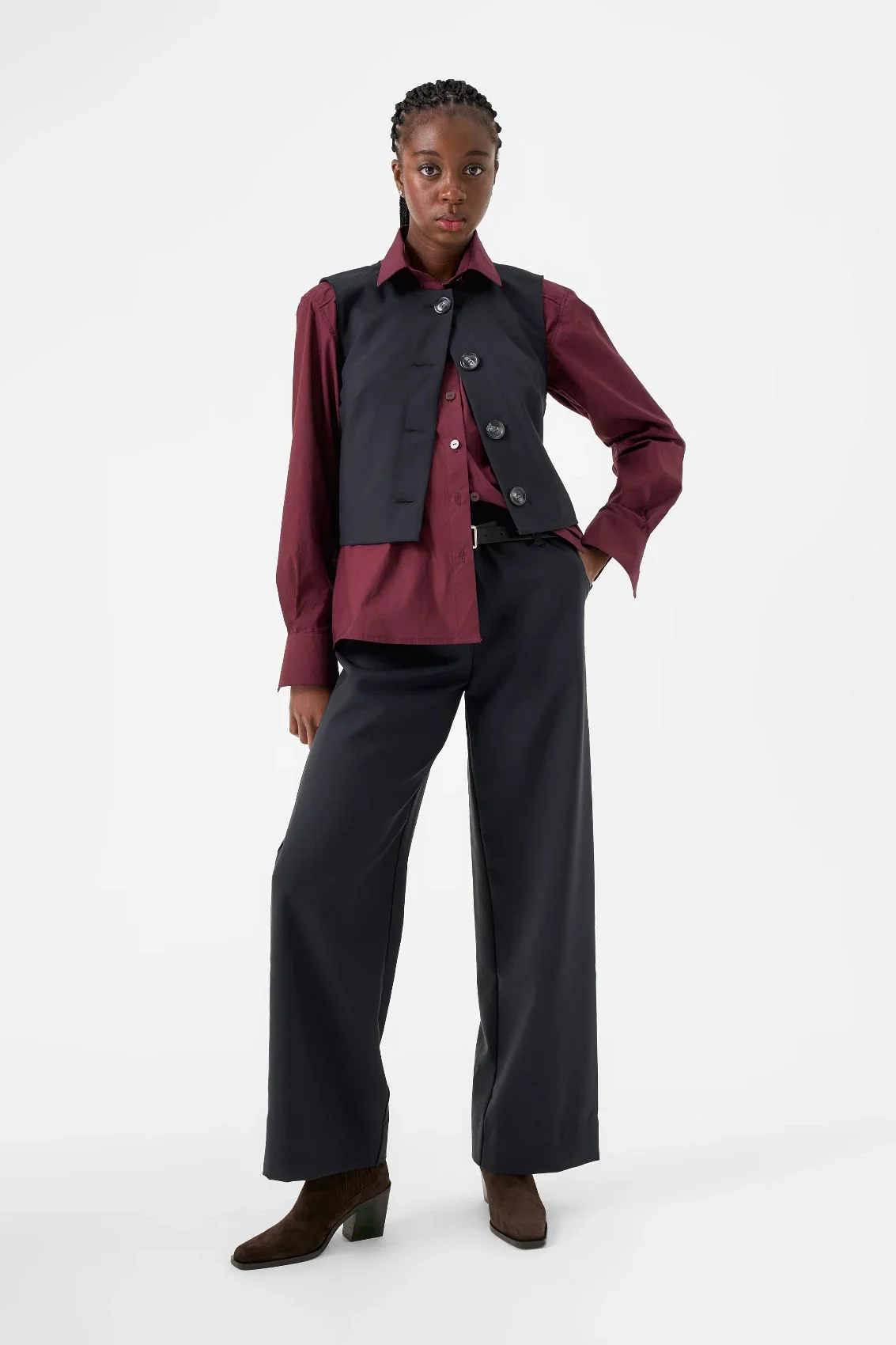 VALERIE C. Pantalon en Laine