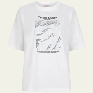 T-SHIRT CRYSTAL STUDIO