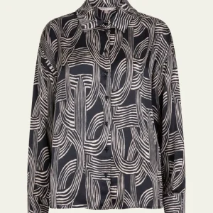 BLOUSE A GRAND CERCLES