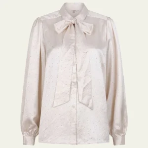 BLOUSE AVEC NOEUD ET STRASS