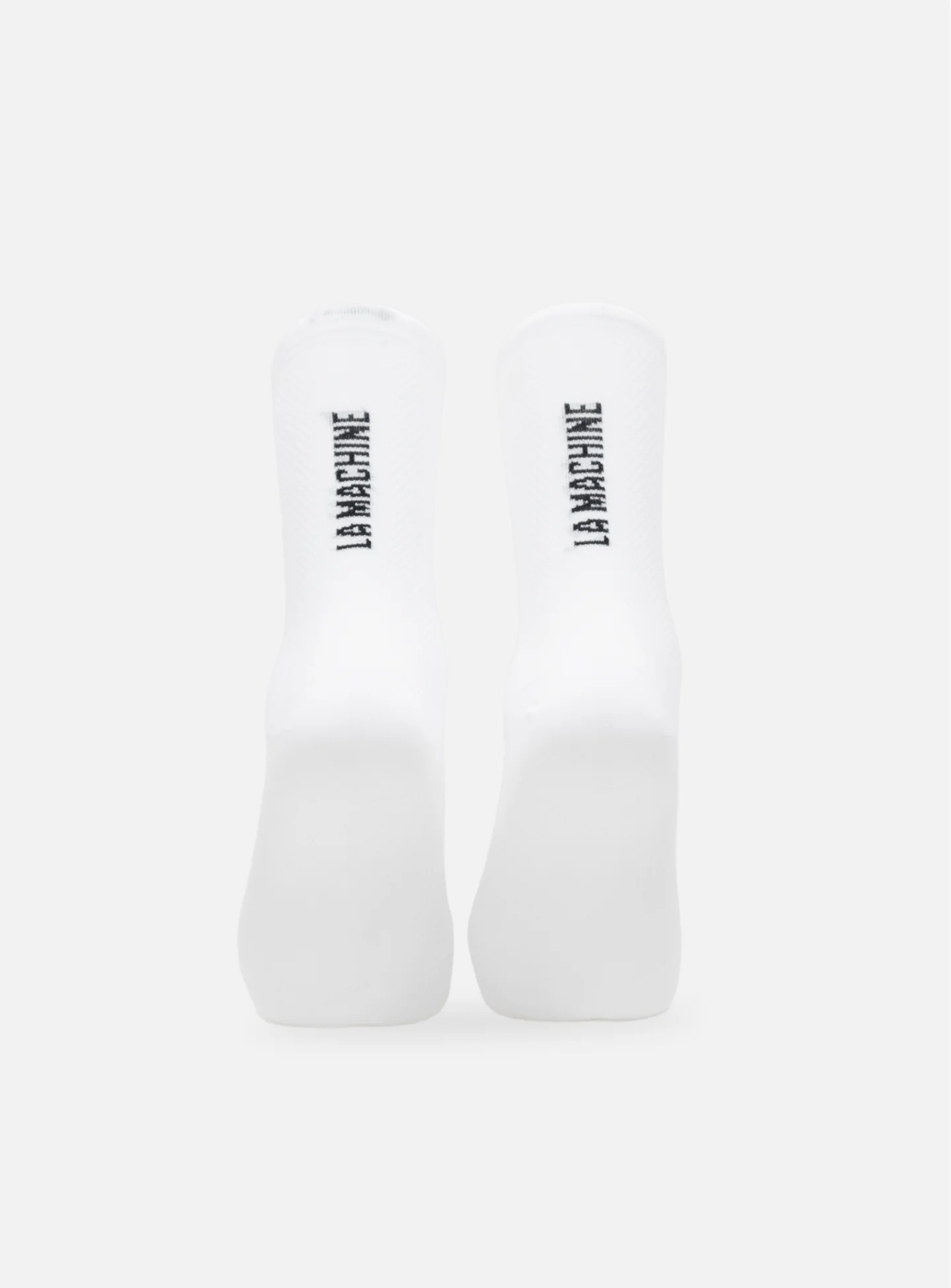 La Machine Logo - Cycling Socks - White