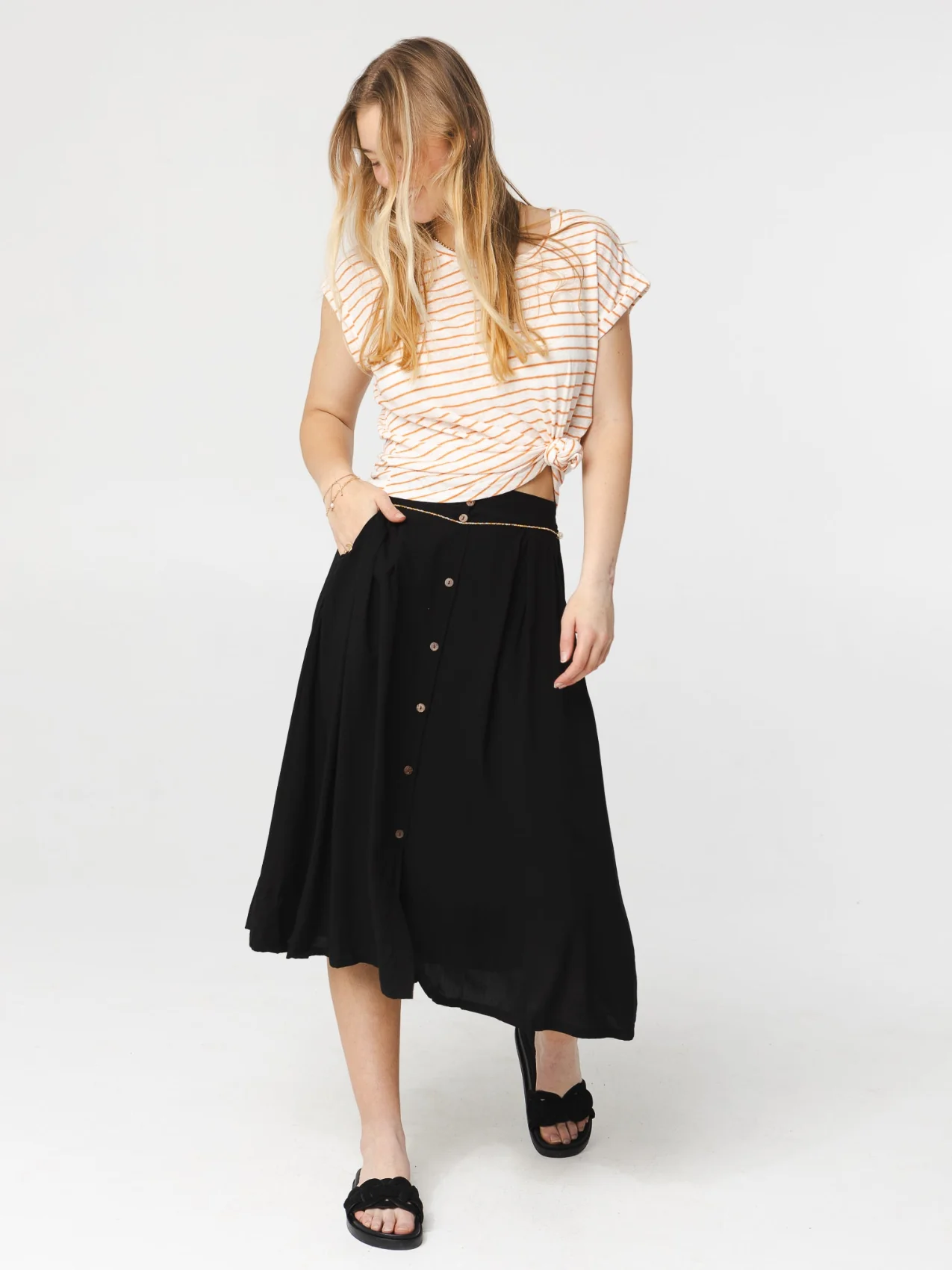 ANANAS BANANAS Jupe Orchidée