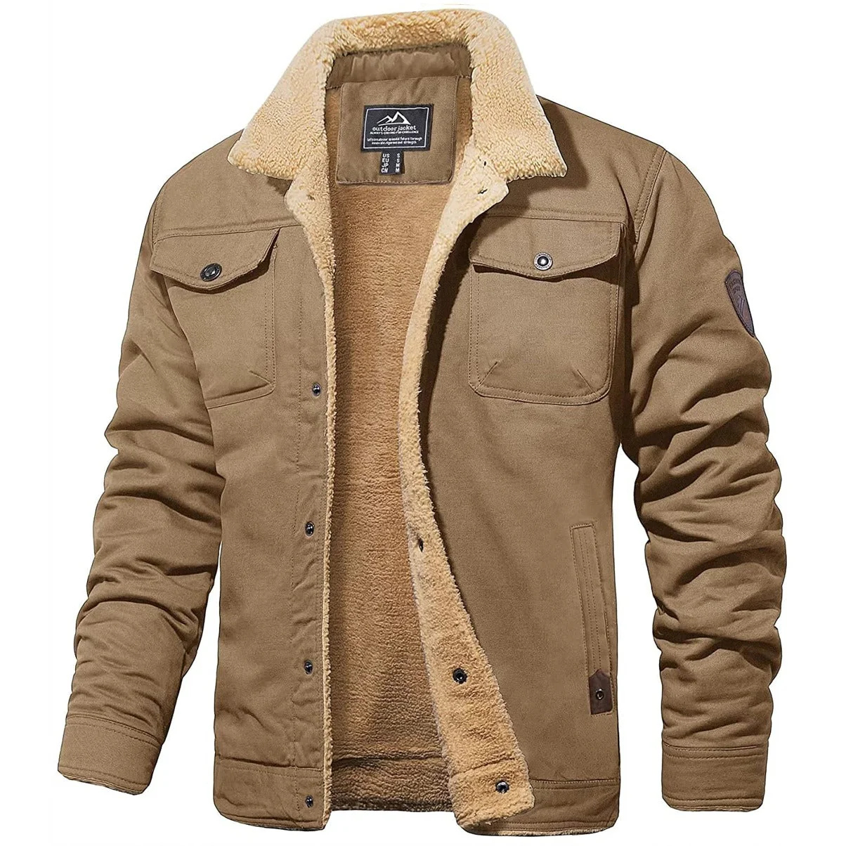 Blouson Bombardier Vintage Homme - Style Iconique et Chaleur Hivernale – Image 8