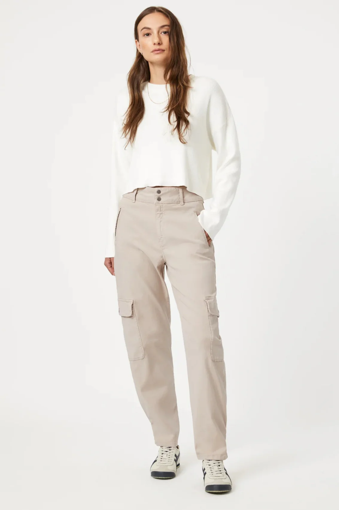 MAVI Cargo Elsie - Silver Grey