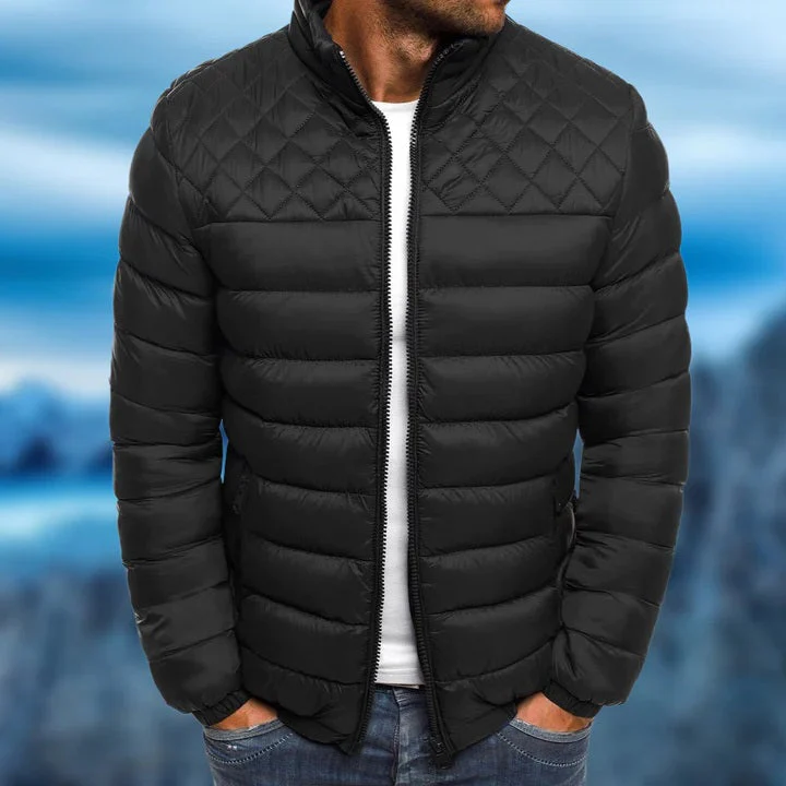 Veste d'Extérieur Matelassée Imperméable et Coupe-Vent pour Hommes – Image 7