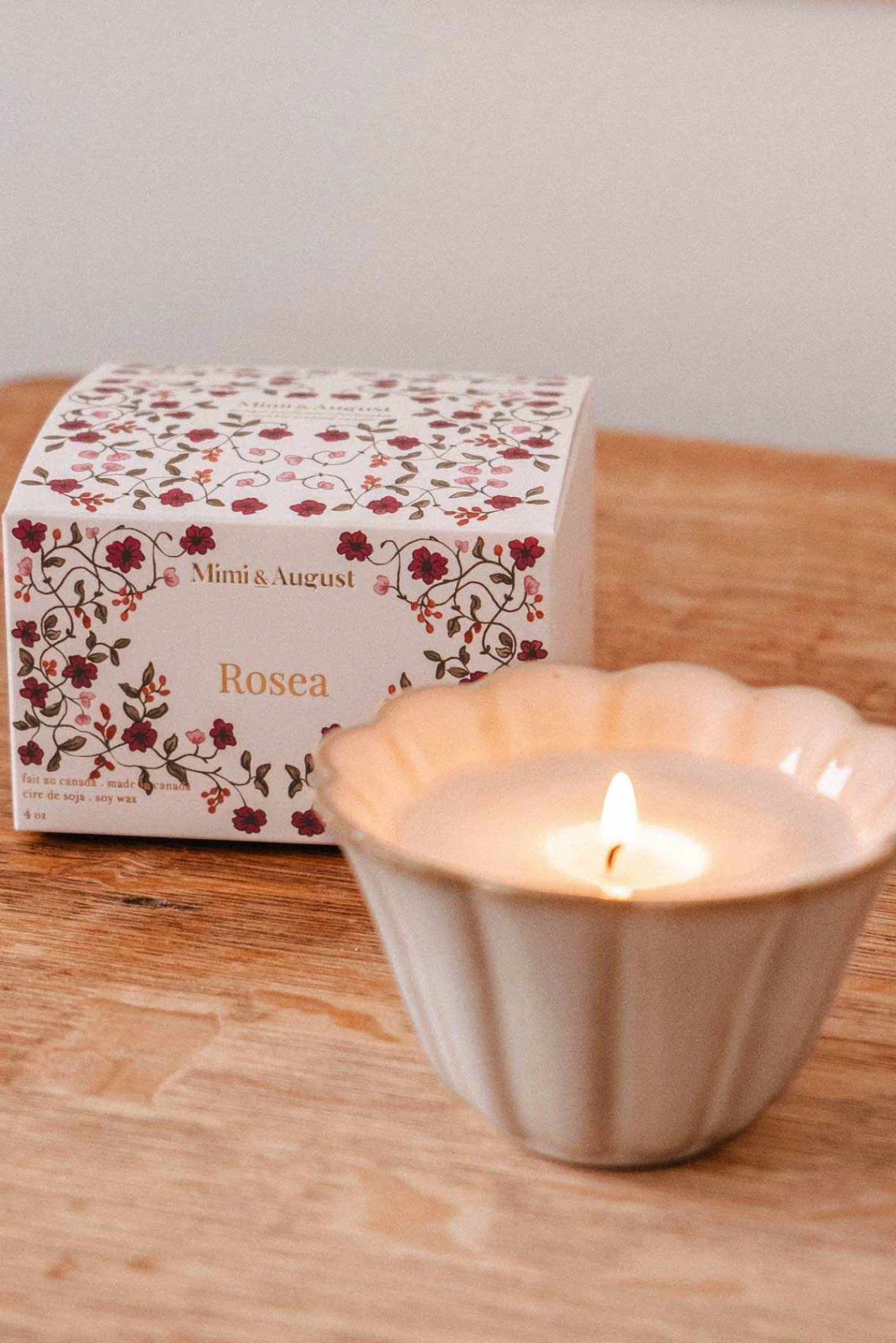 MIMI & AUGUST Bougie - Rosea – Image 4