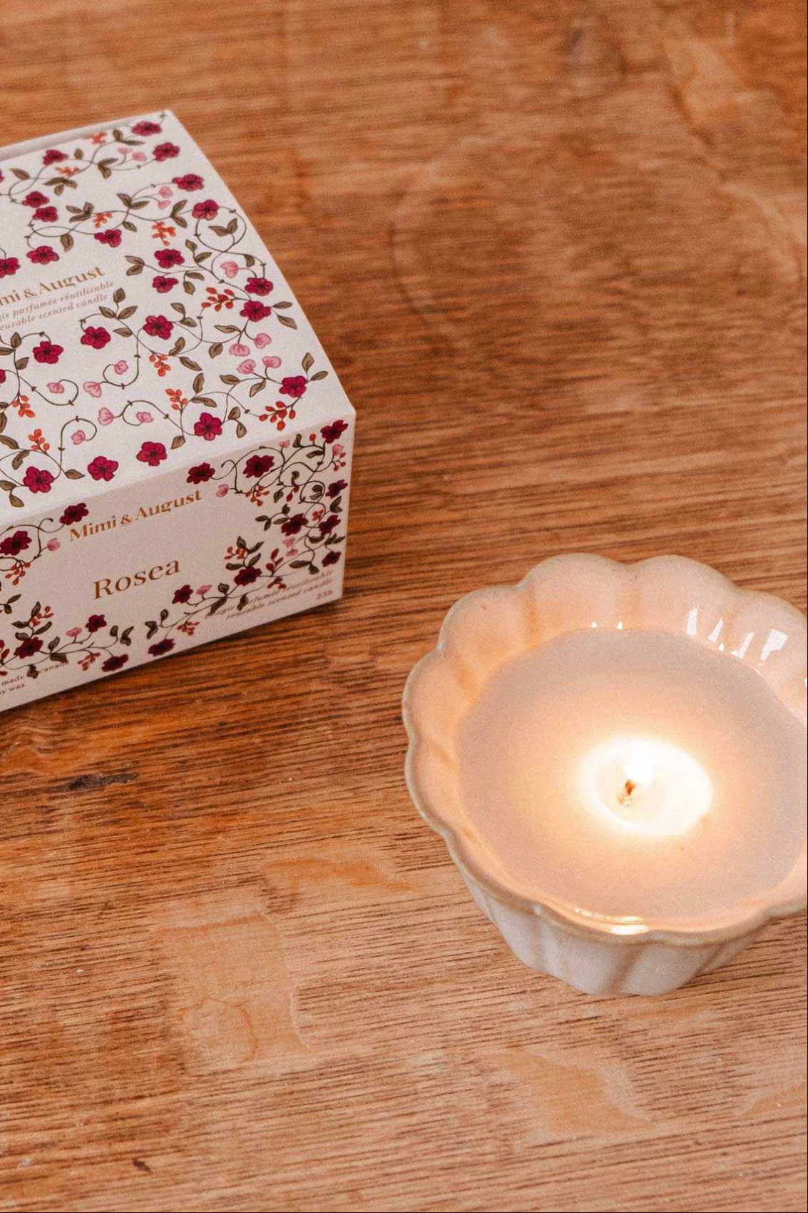 MIMI & AUGUST Bougie - Rosea – Image 3