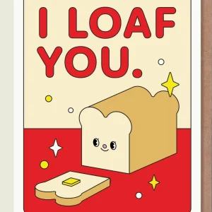 EPEE LAPIN STUDIO Carte de vœux I Loaf You