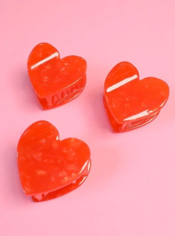 COUCOU SUZETTE Mini Pince à Cheveux - Coeur – Image 3