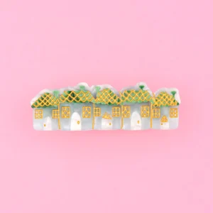 COUCOU SUZETTE Barrette Village Enneigé