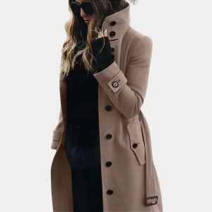 LuxeAllure - Manteau trench chaud pour femmes