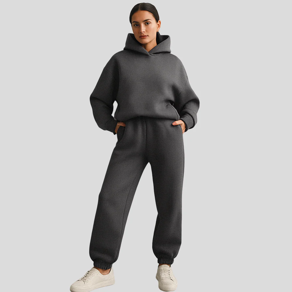 Ensemble Loungewear Femme – Hoodie Confortable et Pantalon – Image 7