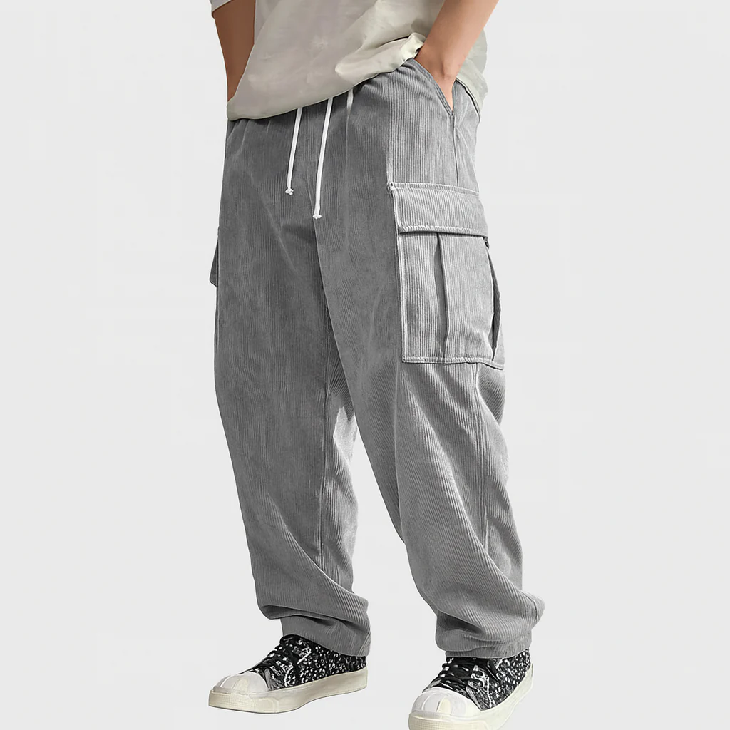 Pantalon Jogging Cargo Homme – Pantalon Décontracté Confortable avec Poches – Image 4