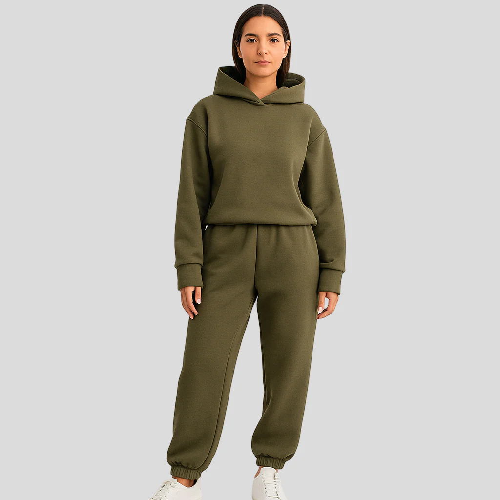 Ensemble Loungewear Femme – Hoodie Confortable et Pantalon – Image 9