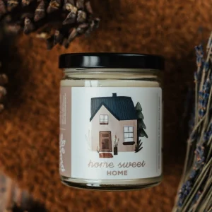 DANS LA PRAIRIE Bougie Home Sweet Home